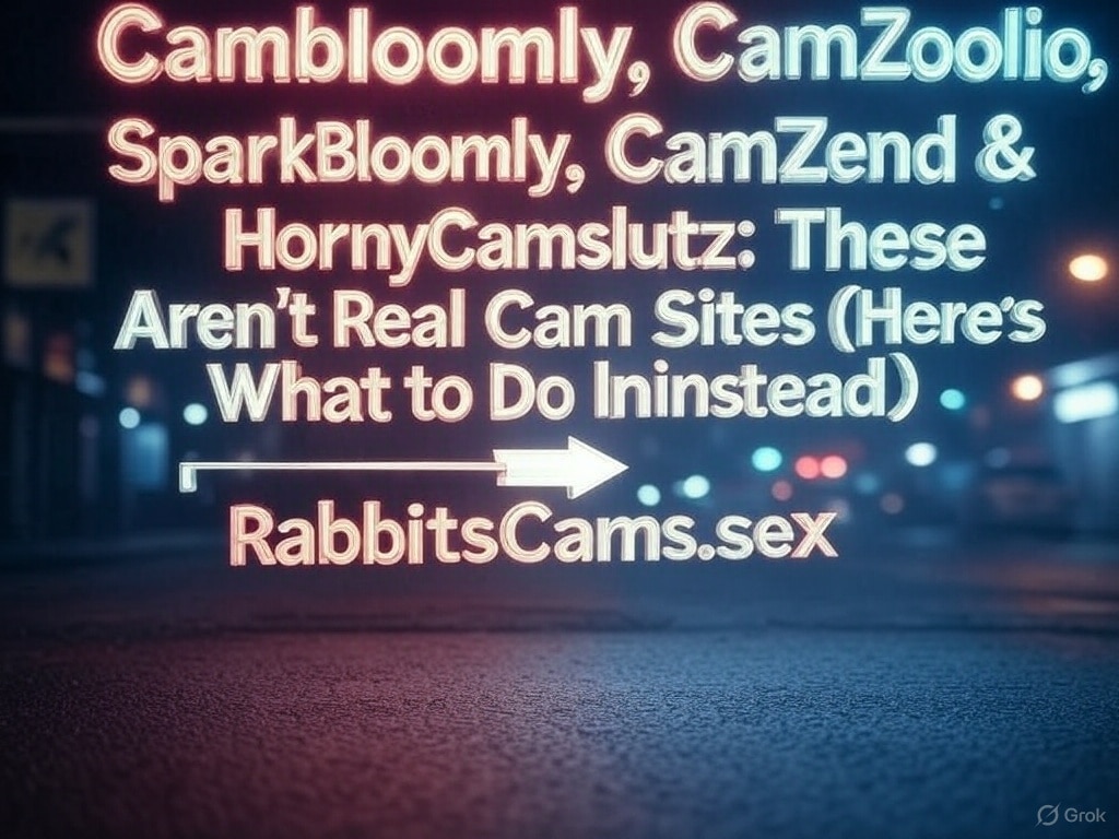Cambloomly, CamZoolio, SparkBloomly, CamZend & HornyCamslutz - These Aren't Real Cam Sites (Here's What to Do Instead) - Live Sex Cam Blog