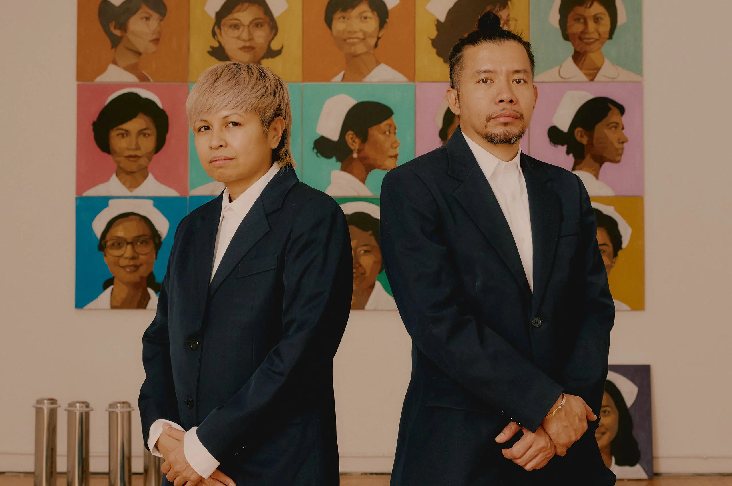 Abang-Guard, the Filipino Artist Duo Guarding The Met Museum
