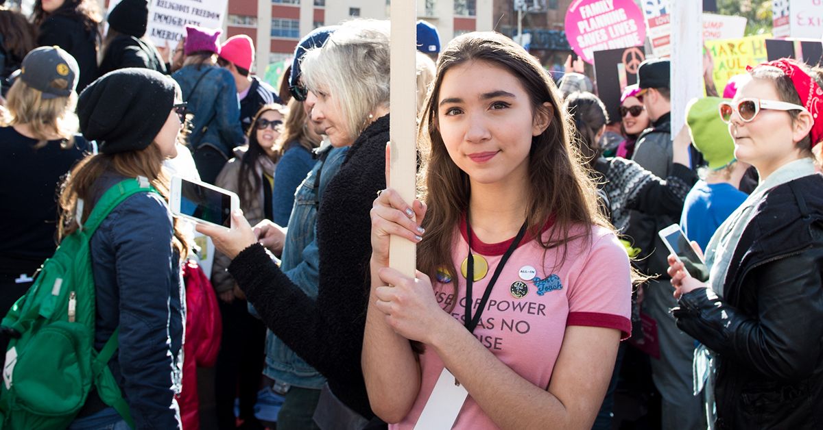 Rowan Blanchard on Women’s March Speech and Intersectional Feminism | Teen Vogue