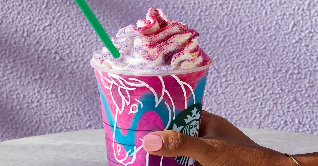 The Starbucks Unicorn Frappuccino Is Reportedly Staining Baristas' Hands | Teen Vogue