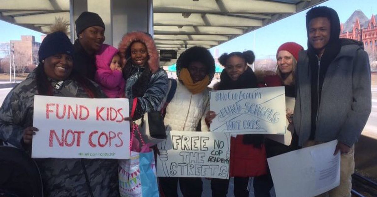 \#NoCopAcademy Wants Chicago Leadership to Prioritize Schools Over Police | Teen Vogue