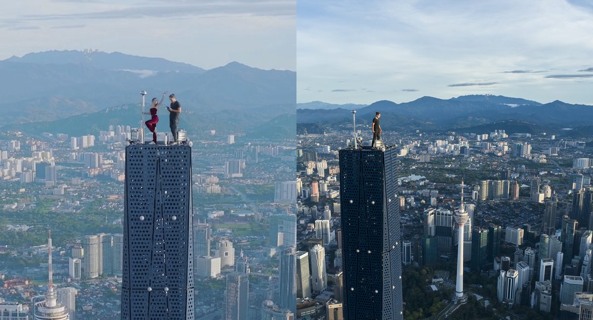 Pasangan Rusia Ceroboh Dan 'Flex' Gambar Di Puncak Merdeka 118 Cetus Pertikaian Netizen
