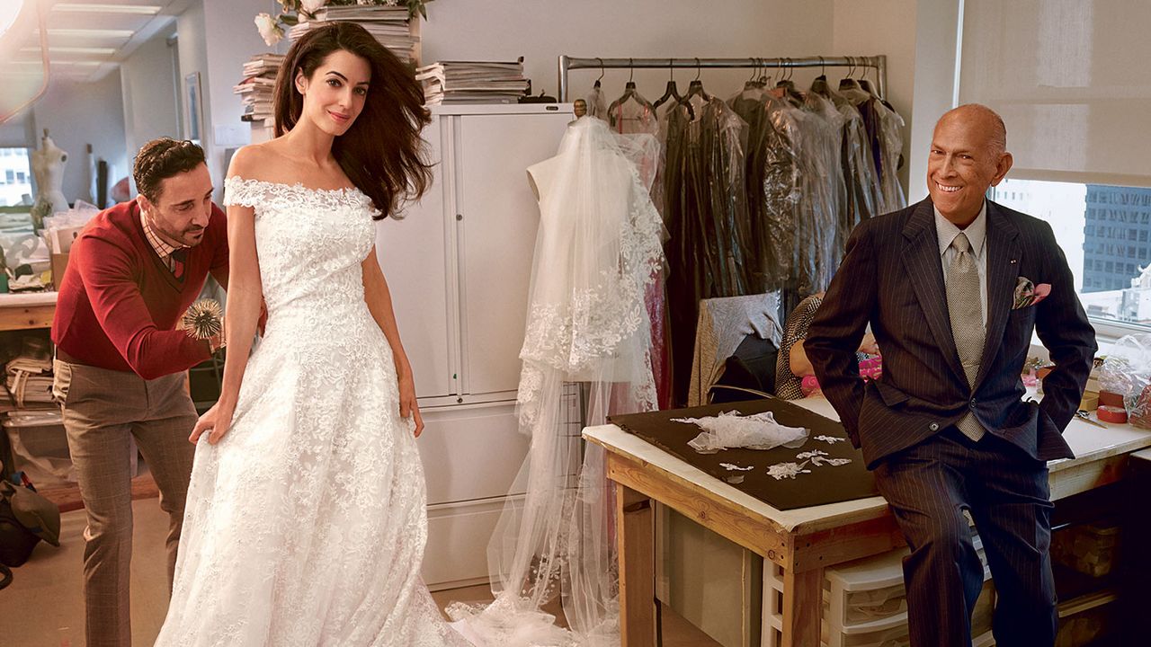 Amal Alamuddin’s Dress for Wedding to George Clooney | Vogue