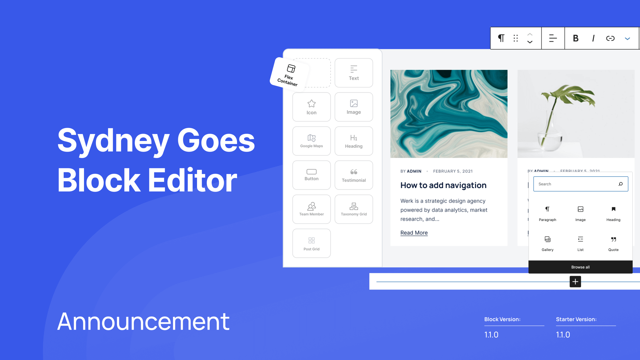 Sydney Goes Block Editor - aThemes