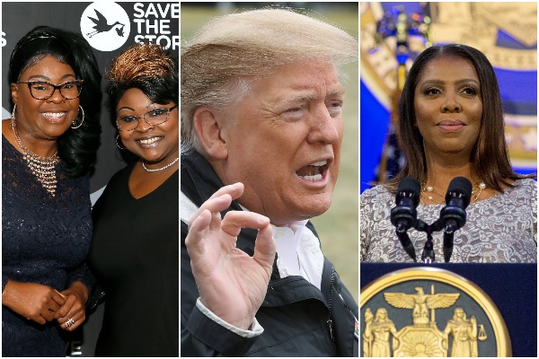 This Is 'Embarrassing': Trump Retweets 'Analysis' from Diamond and Silk to Bash New York Attorney General Letitia James