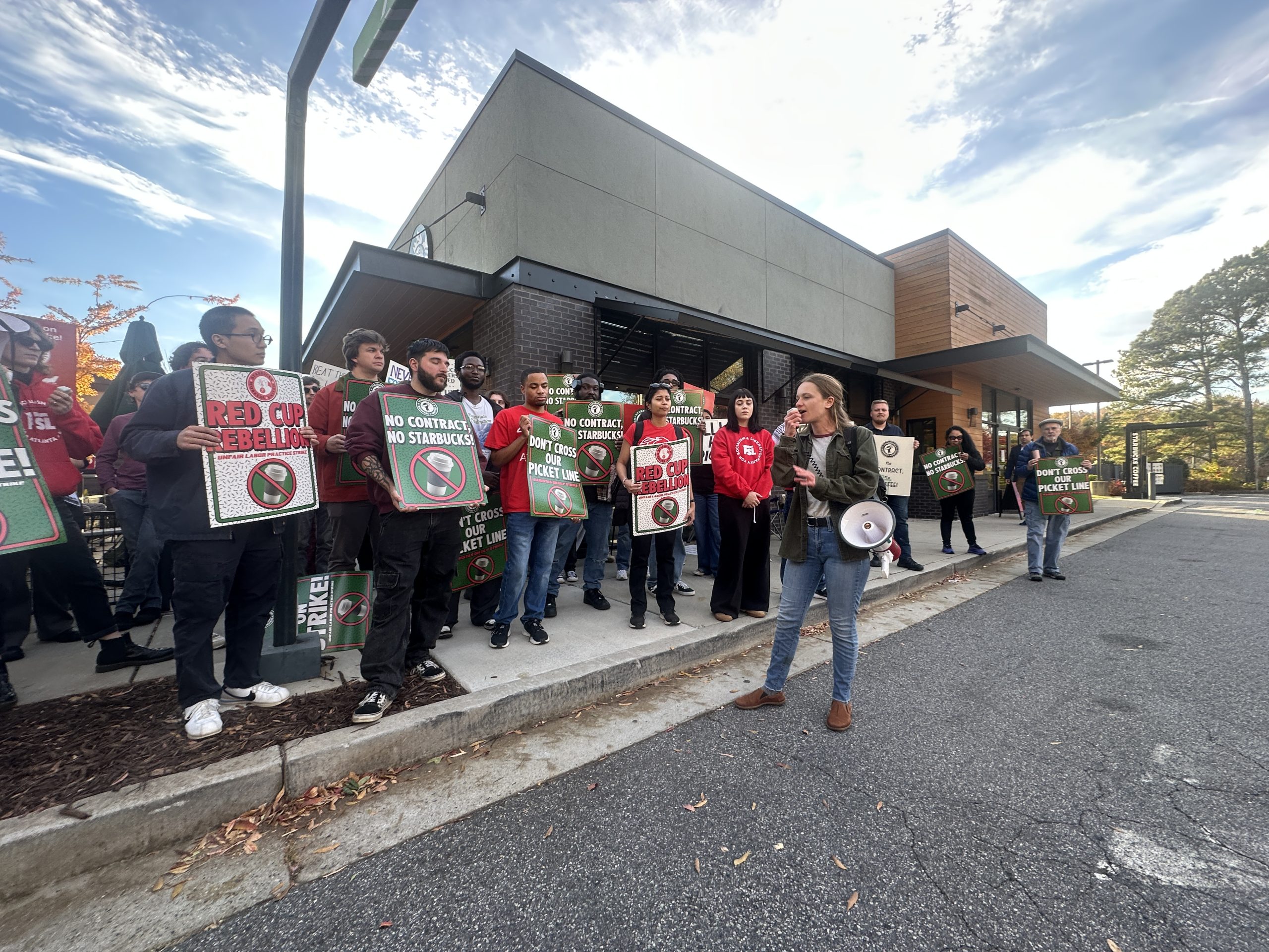 Starbucks Workers Return Amid Ongoing Strike - Atlanta Civic Circle