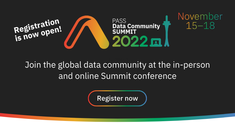 Registration is open for PASS Data Community Summit! | Aunt Kathi's SQL Server Home