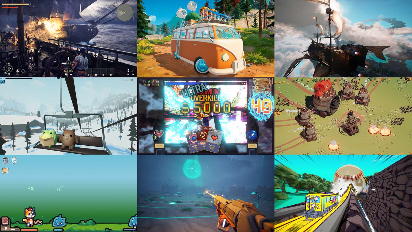 無料デモ一斉配信イベント「Steam Nextフェス」開幕で、『ヴァンサバ』開発元新作ローグライクや“爆走電車トリック”アクションなどが人気炸裂。ブレイク中の注目作をいろいろ紹介 - AUTOMATON