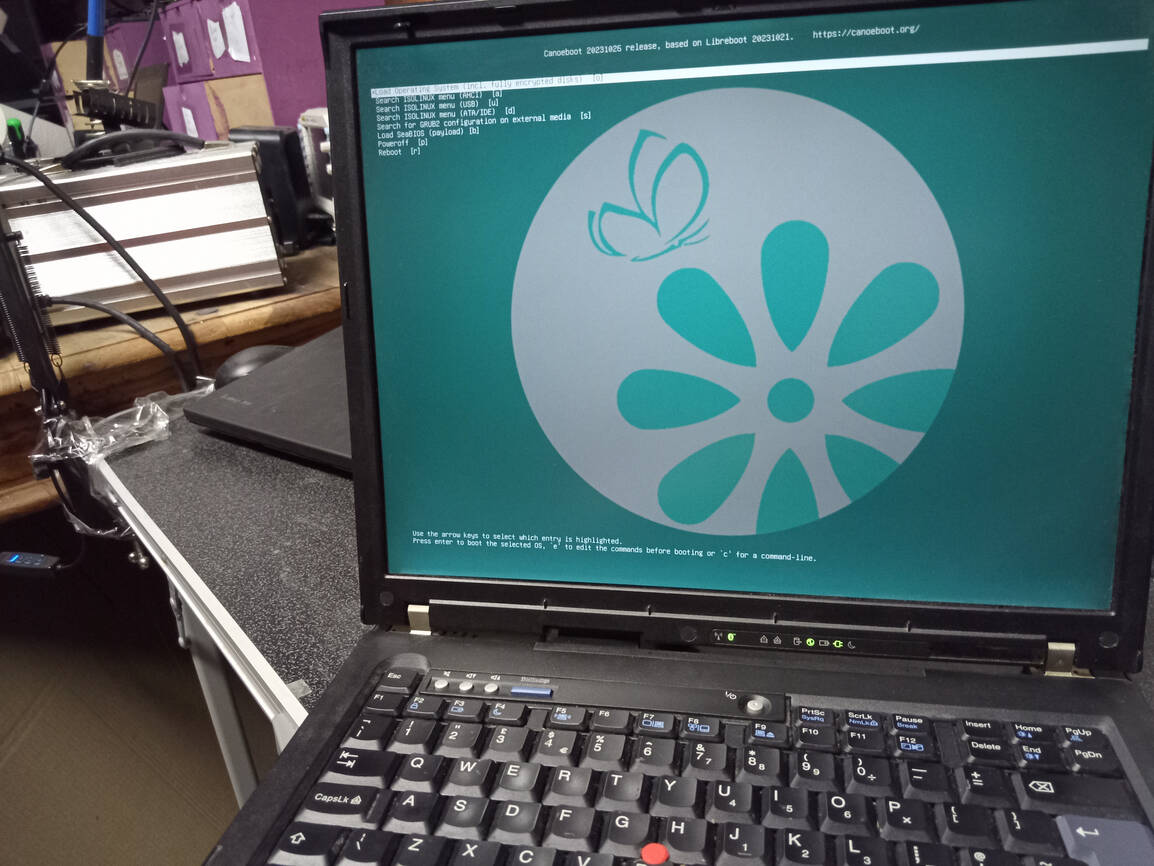 Canoeboot – Canoeboot 20250107rev1 released! GRUB security fixes, other minor GRUB fixes