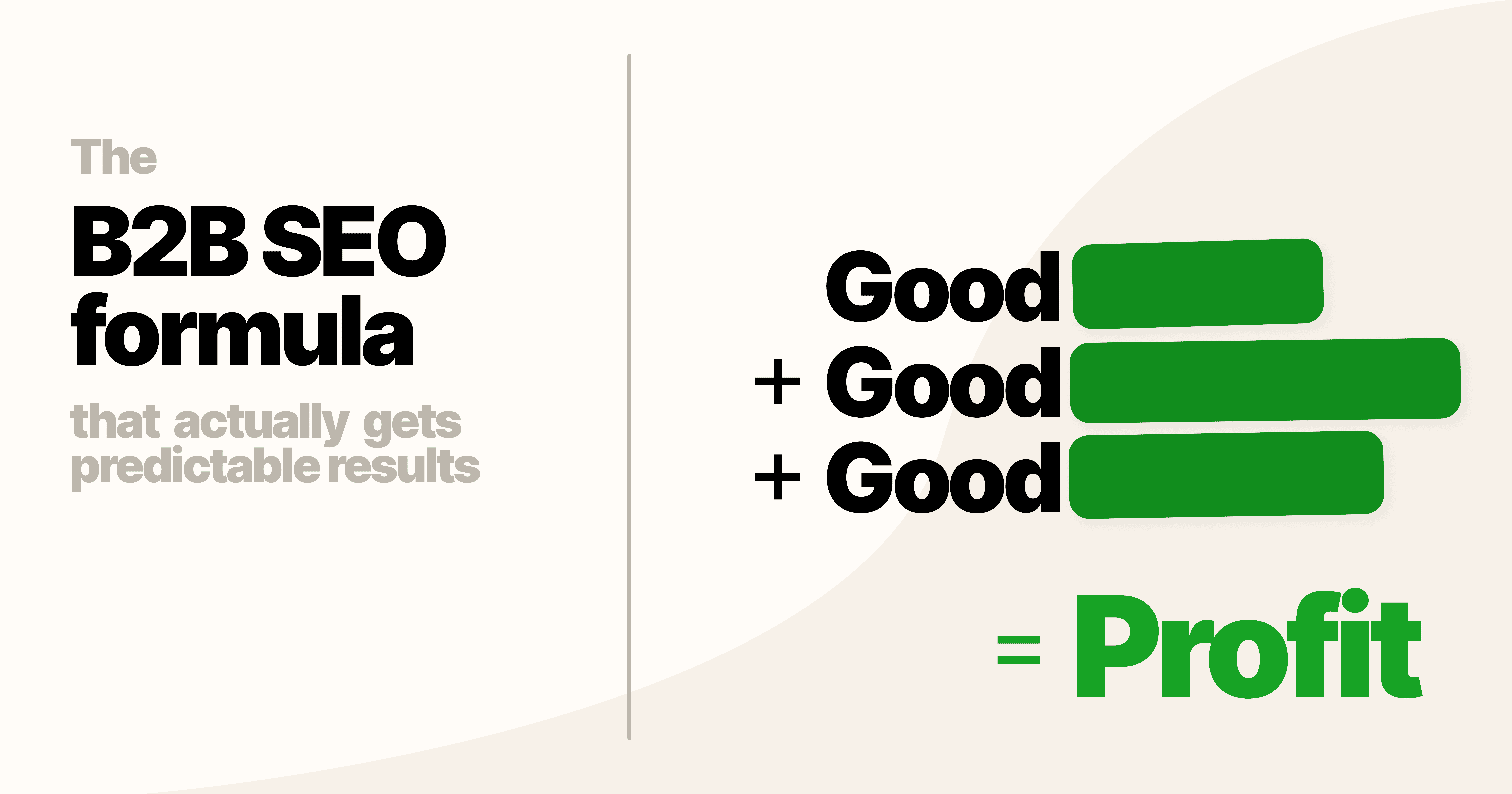 The B2B SEO formula: How to win with SEO in 2025