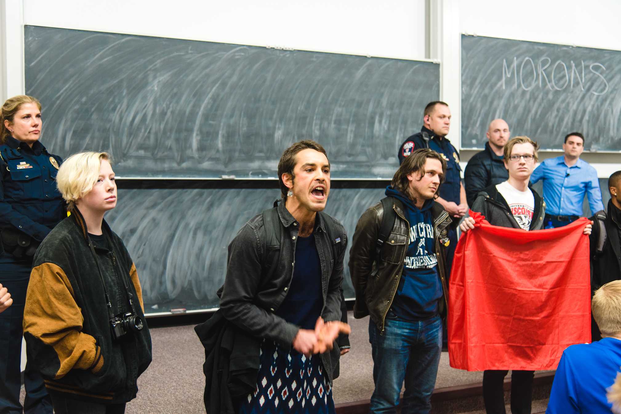 Conservative pundit Ben Shapiro lectures to turbulent crowd on safe spaces, freedom of speech – The Badger Herald