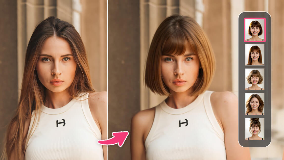 AI Hairstyle Changer: 150+ Free Virtual Hairstyle Try-On | YouCam