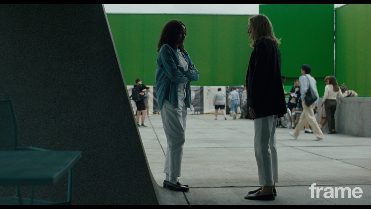 The invisible effects of 'After the Hunt' - befores & afters
