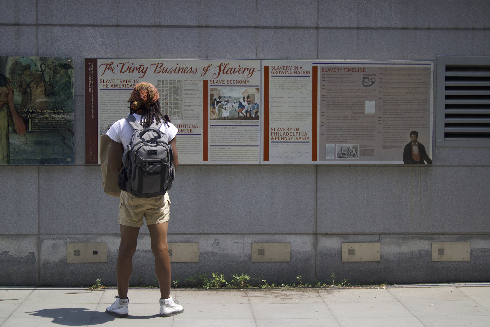 Philly tour guides bristle as Trump targets history exhibits