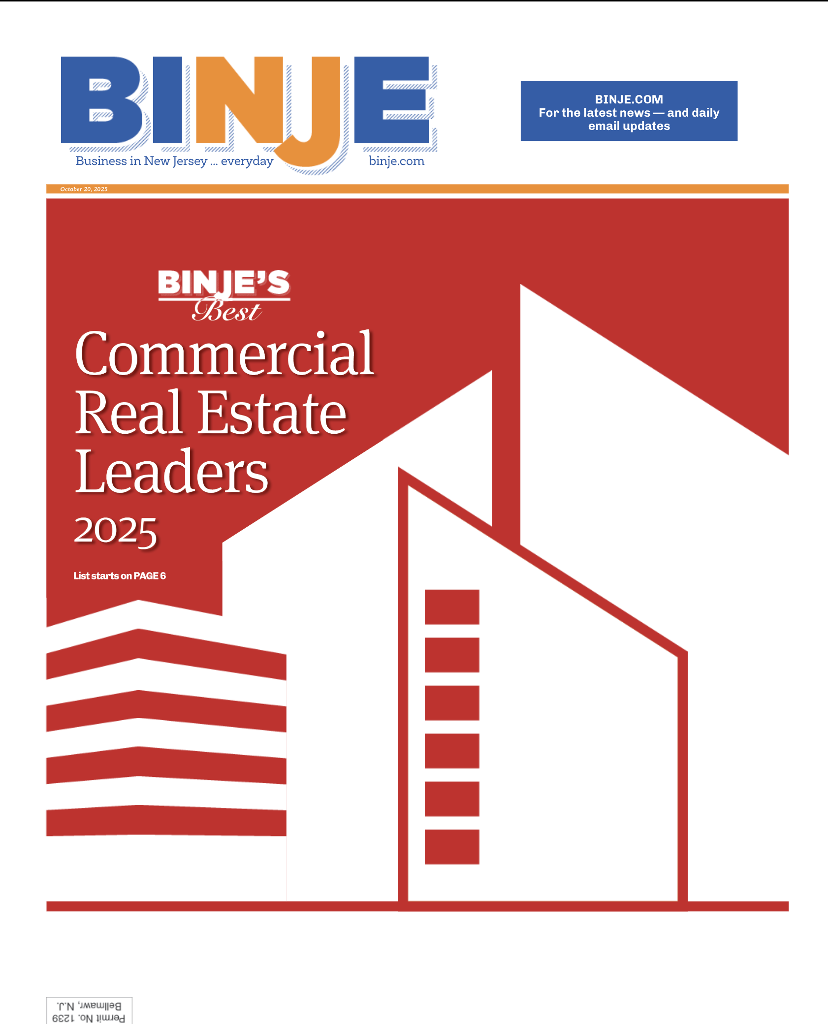 Latest Digital Edition - BINJE | New Jersey Business News