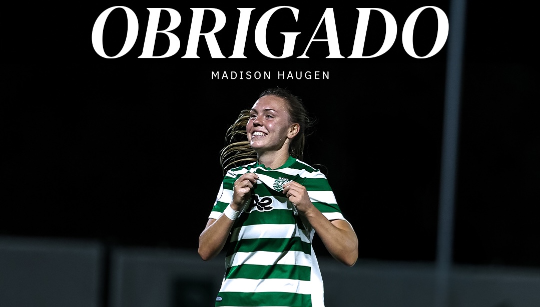 Sporting anuncia saída de Madison Haugen
