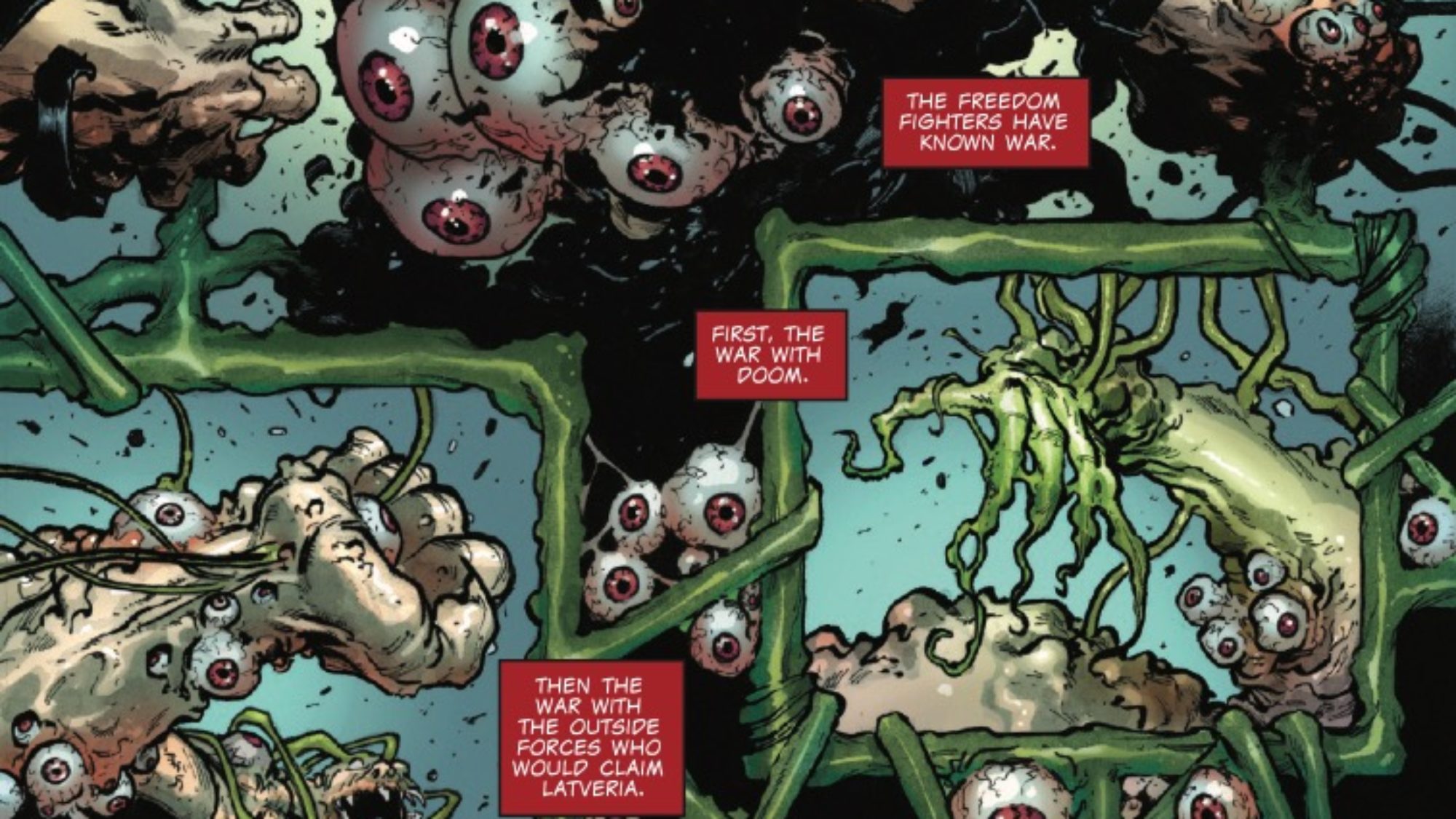 Dungeons of Doom #3 Preview: Red Hulk's Zombie Problem