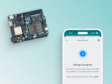 Introducing a new Bluetooth provisioning flow — with the UNO R4 WiFi | Arduino Blog