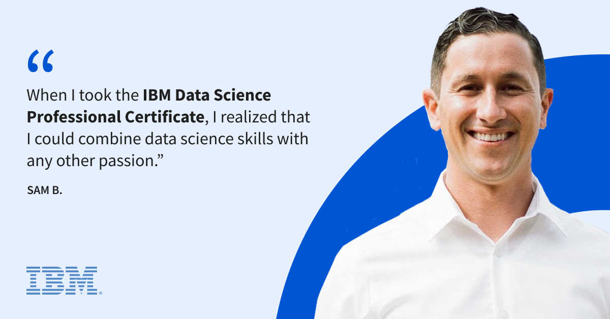 How Sam discovered a passion for data science through his love of music - Coursera Blog