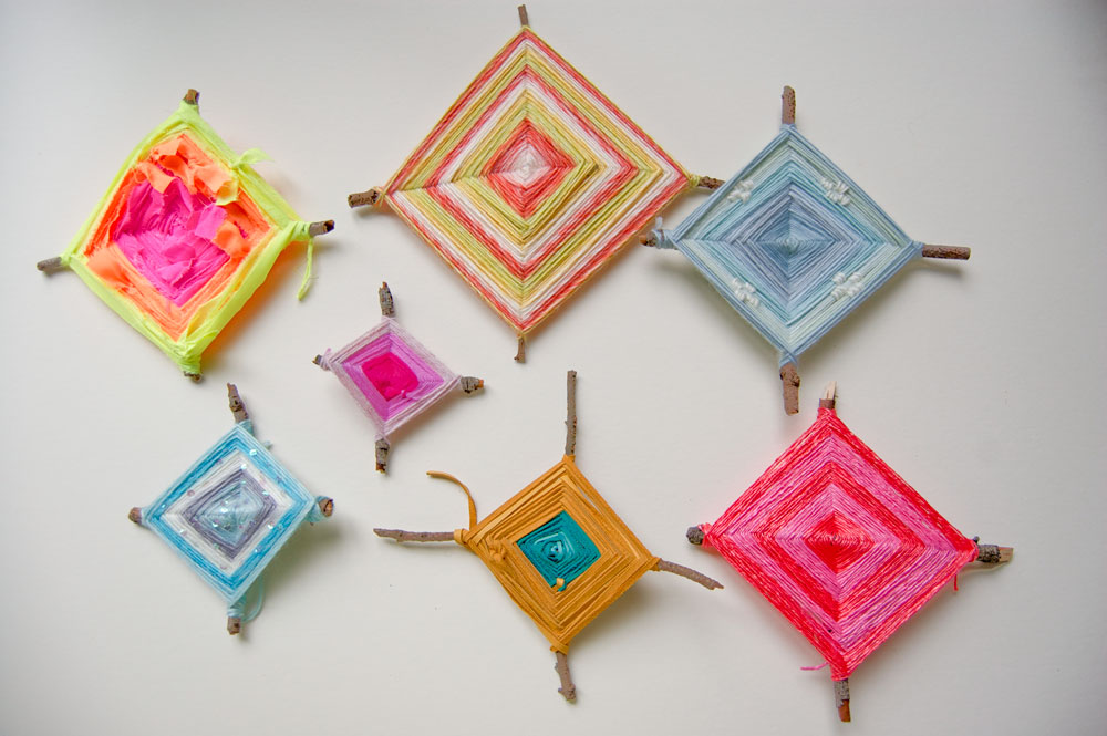 DIY: How to Make Ojo de Dios - Creativebug - Craft Classes & Workshops - What will you make today?