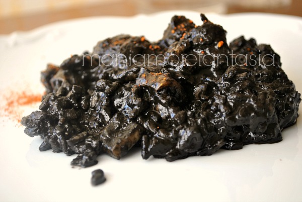 Risotto al nero di seppia | ricette mani amore e fantasia blog