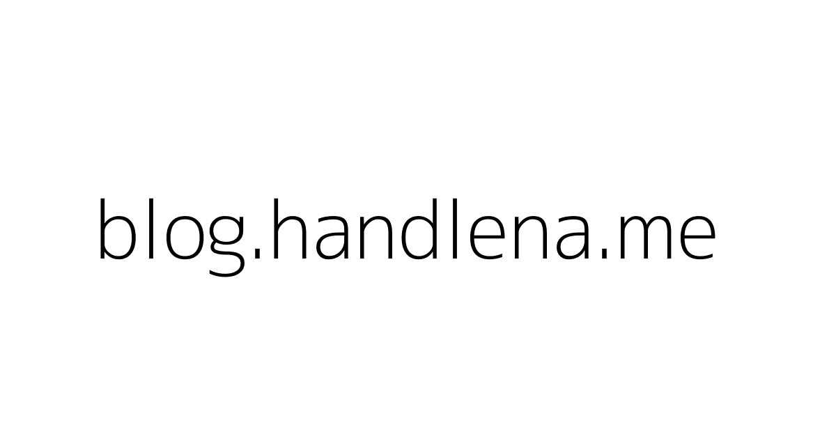#ISUCON 2013に参加しました · blog.handlena.me