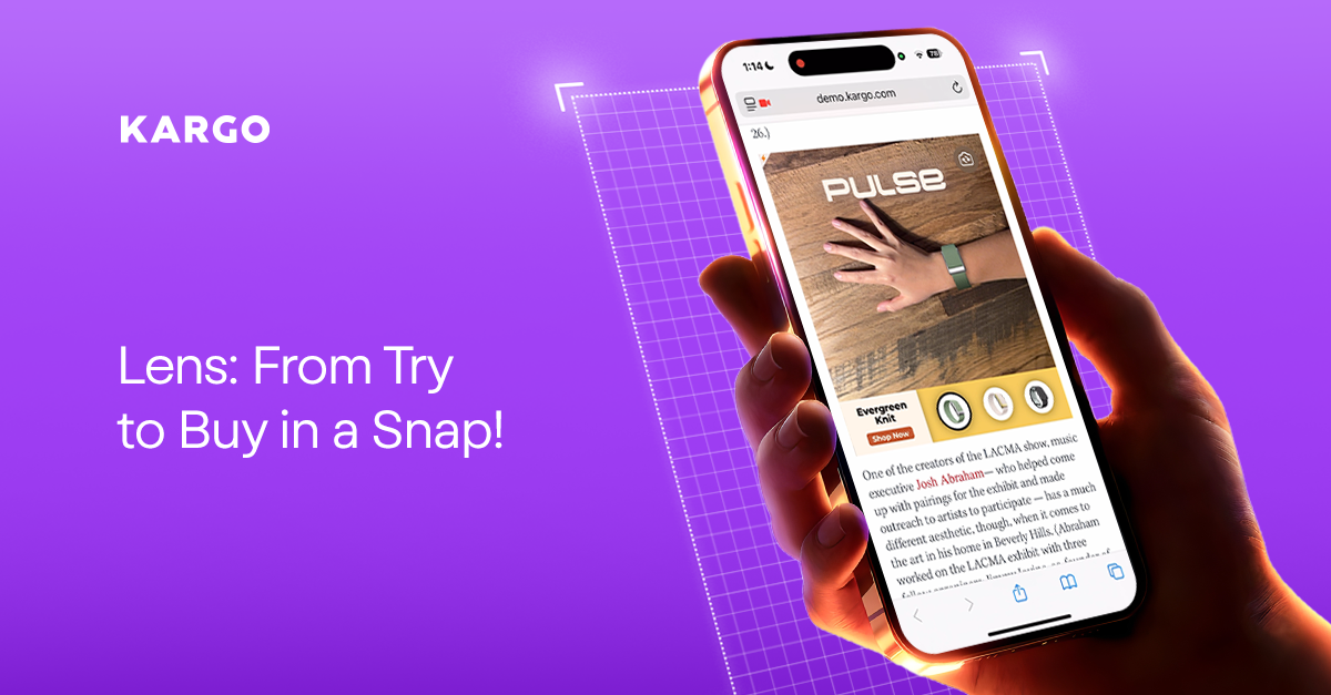Kargo Lens Experience: Turning Holiday Shopping Into Instant Reality