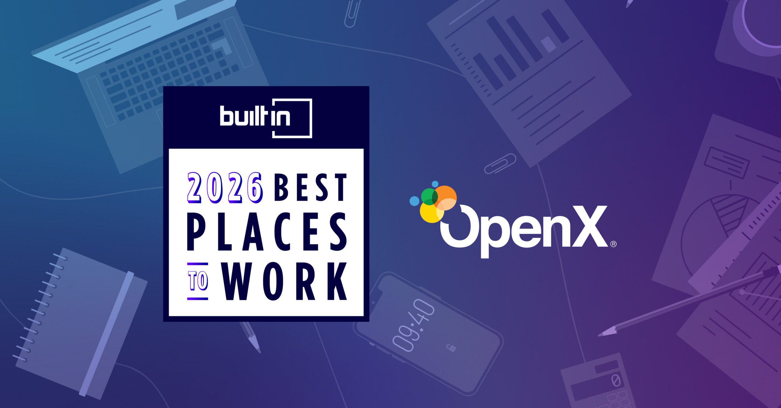 OpenX Earns Built In Best Places to Work Recognition for Third Straight Year | TheXchange