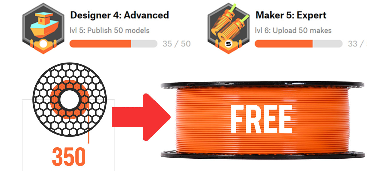 Introducing a new reward system and badges for PrusaPrinters! - Original Prusa 3D Printers