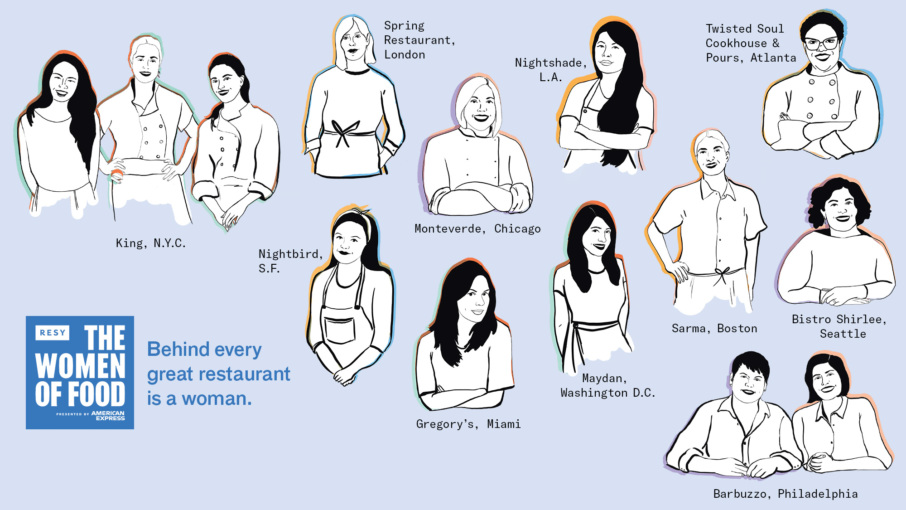 The Women of Food, Presented by American Express — Resy | Right This Way