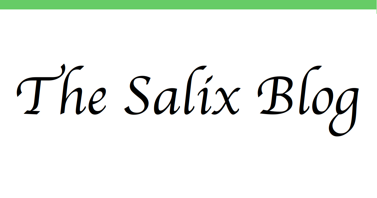 The Salix Blog