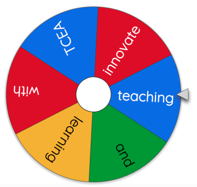 An Online Wheel Spinner for Every Occasion – TCEA TechNotes Blog