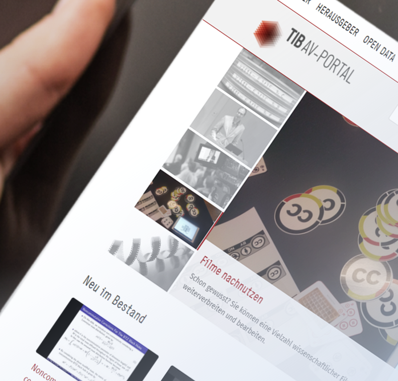 More user-friendly - more functional - more dynamic. About the continuous and agile development of the TIB AV-Portal - TIB-Blog