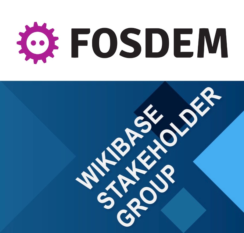 Sustainable community building with the Wikibase Stakeholder Group – presentation at FOSDEM 2022 - TIB-Blog