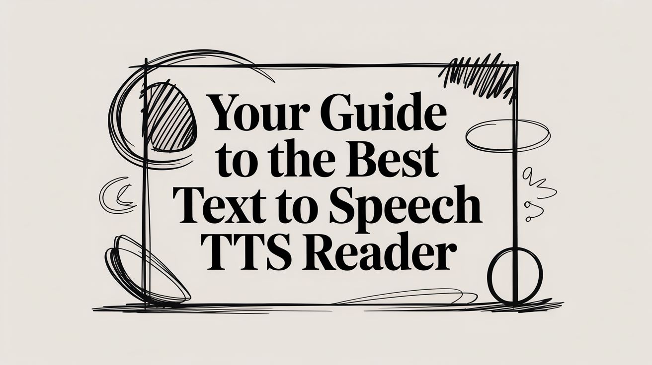 Your Guide to the Best Text to Speech TTS Reader