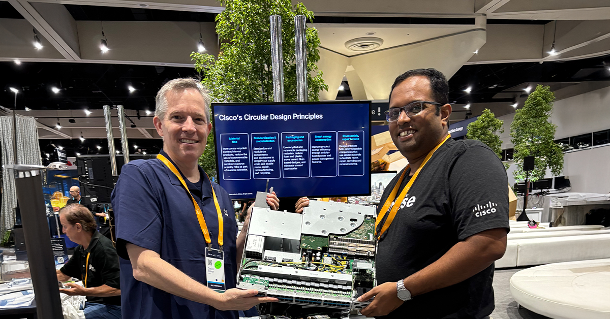 Building sustainability into innovation: Circular design in the C9350 switch - Cisco Blogs