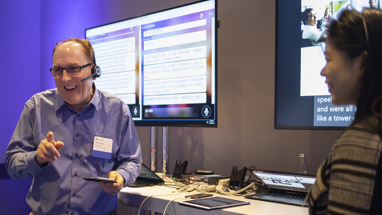 Barriers fall as Microsoft’s speech and language technologies exit the lab - The AI Blog