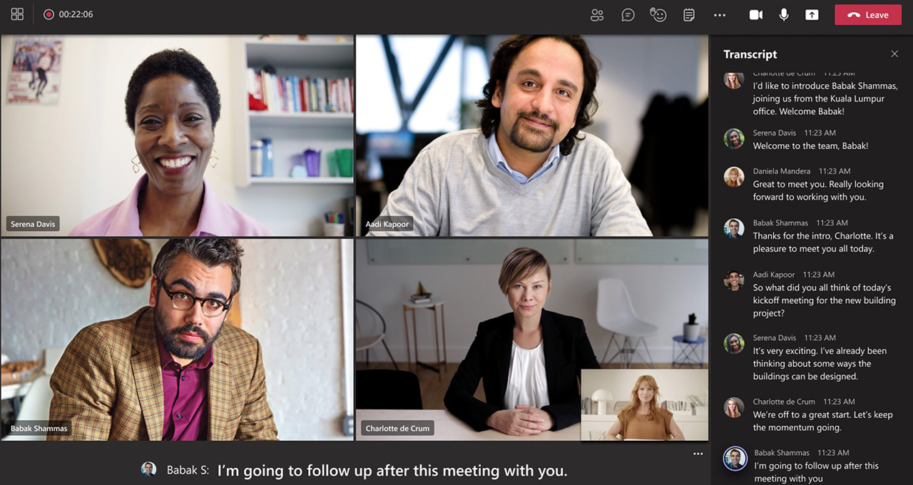 Live Captions, Transcription on Microsoft Teams Boosted With NVIDIA AI | NVIDIA Blog