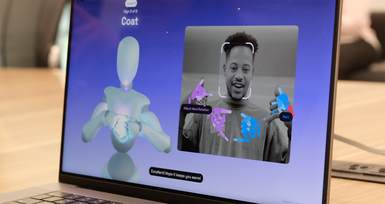 AI Platform for Teaching American Sign Language | NVIDIA Blog