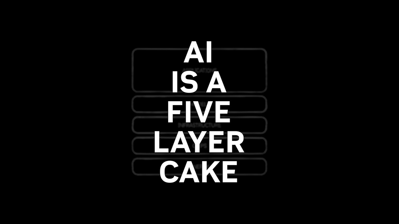 AI Is a 5-Layer Cake | NVIDIA Blog