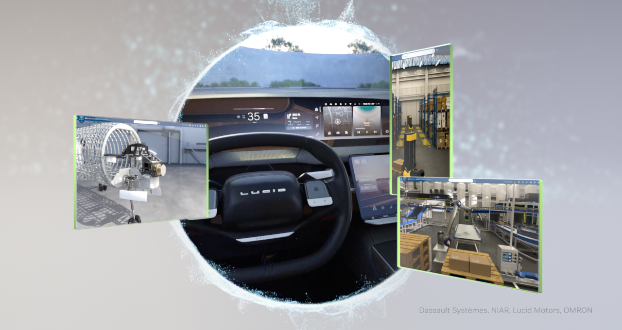Into the Omniverse: How Industrial AI and Digital Twins Accelerate Design | NVIDIA Blog