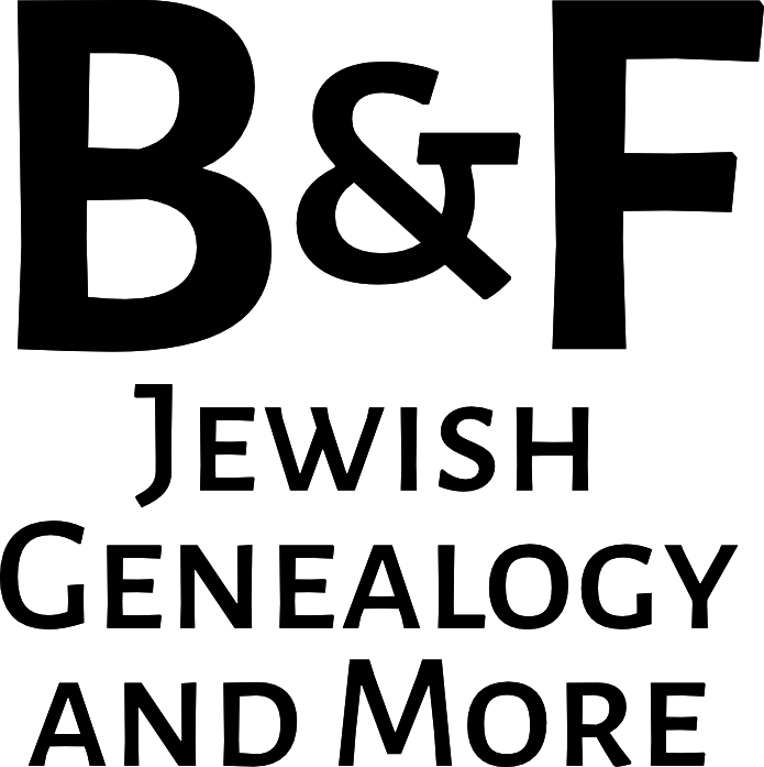 Contact - B&F: Jewish Genealogy and More
