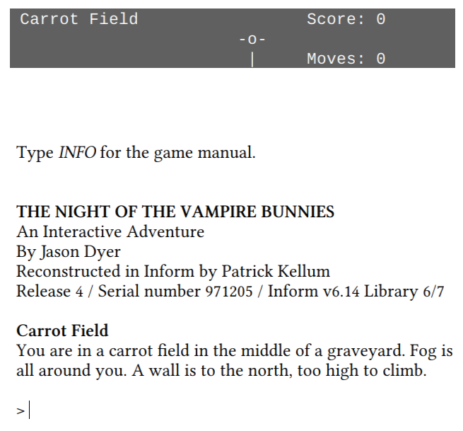 A New Port of Night of the Vampire Bunnies | Renga in Blue