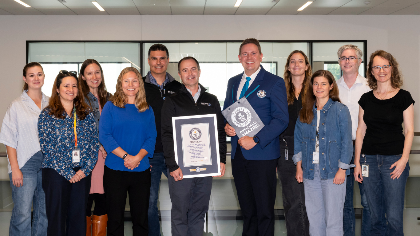 Broad Clinical Labs Sets New GUINNESS WORLD RECORDS™ Title for Fastest DNA Sequencing Technique - Broad Clinical Labs
