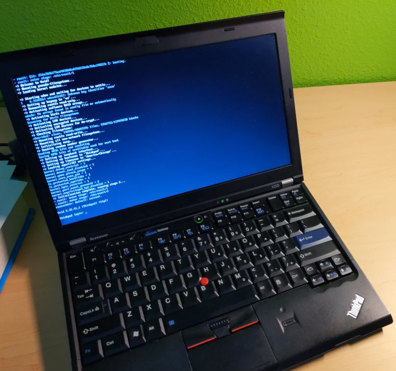 Corebooting a Thinkpad X220 | Bryce Vandegrift's Website