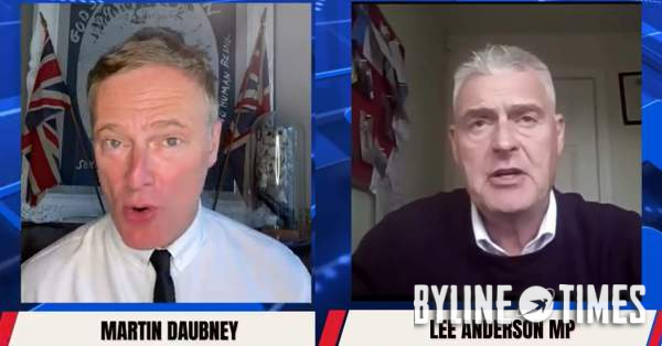 Why is Lee Anderson So Close to a Reclaim Party-backing GB News Presenter? – Byline Times