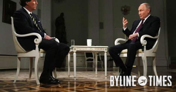 Tucker Carlson Interview: Putin Reveals Inferiority Complex as He Blames Boris Johnson for Continued War – Byline Times