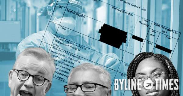 David Meller: Exploring the Political Nexus Behind the Michael Gove Ally Given Controversial £164 million PPE Deals – Byline Times
