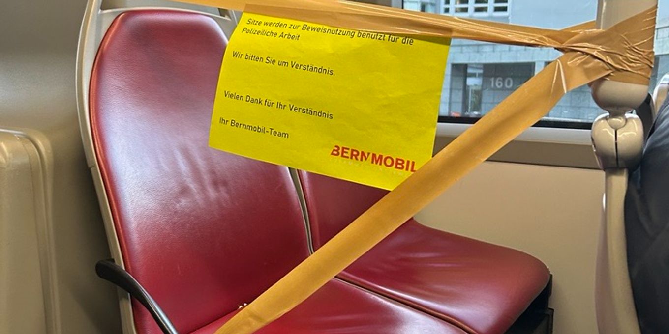 Bernmobil: Fake-Polizei-Absperrband in Bus sorgt für Verwirrung | Nau.ch
