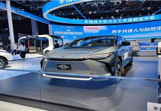 Toyota shows bZ4X CONCEPT at China International Import Expo | Gasgoo